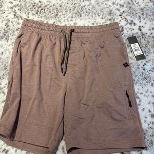LEG3ND Men's Brown Casual Shorts